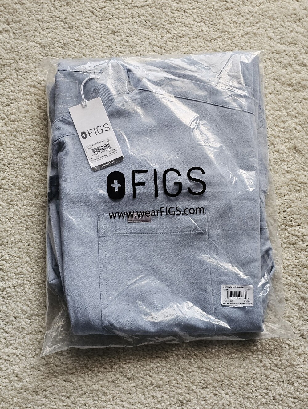 FIGS RAFAELA CARGO SCRUB JUMPSUIT